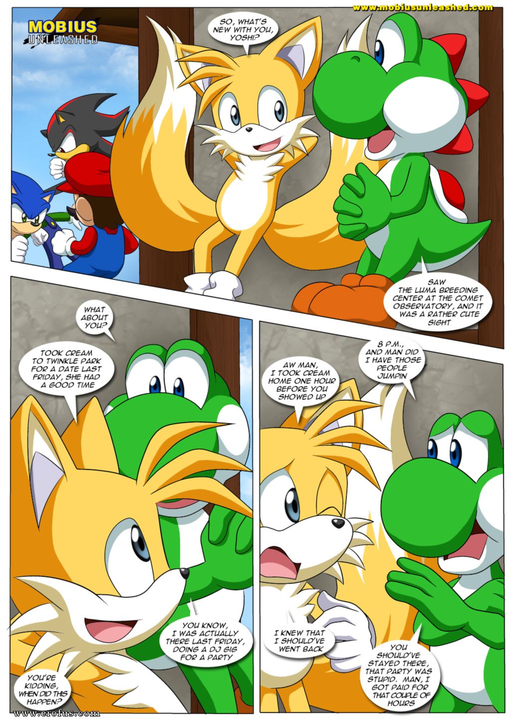 Yoshi Porn Comic