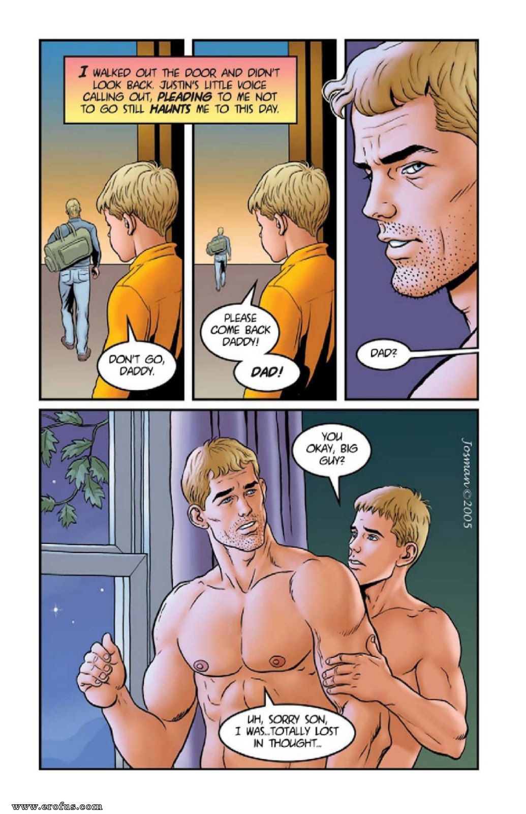 Father and son porn comics