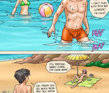 Cartoon Beach Fuck - Threesome in the nude beach | - Sex and Porn Comics | kapitantver.ru