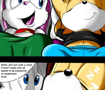 The Sleepover Porn Comic