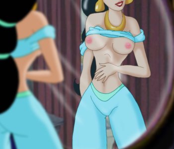 Jasmine and the mirror